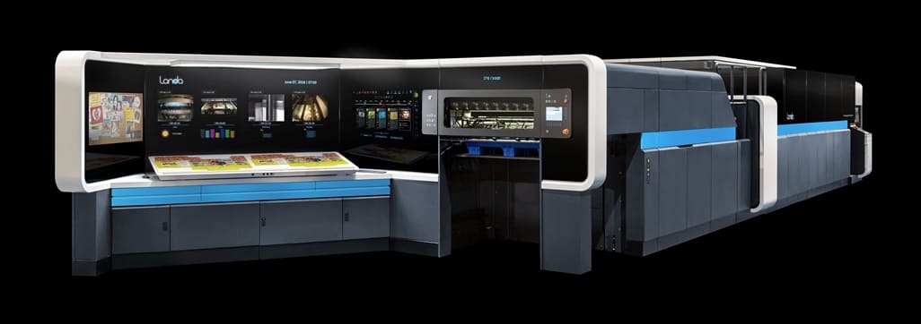The Landa S10 Nanographic Printing Press
